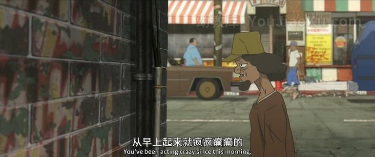 [图片2]-日本动画电影《外星人狙击战 Mutafukaz 2017》日语中英双字 1080P/MP4/1.3G 动画片外星人狙击战下载插图-幼教社 - 专业的幼儿早教资料下载基地