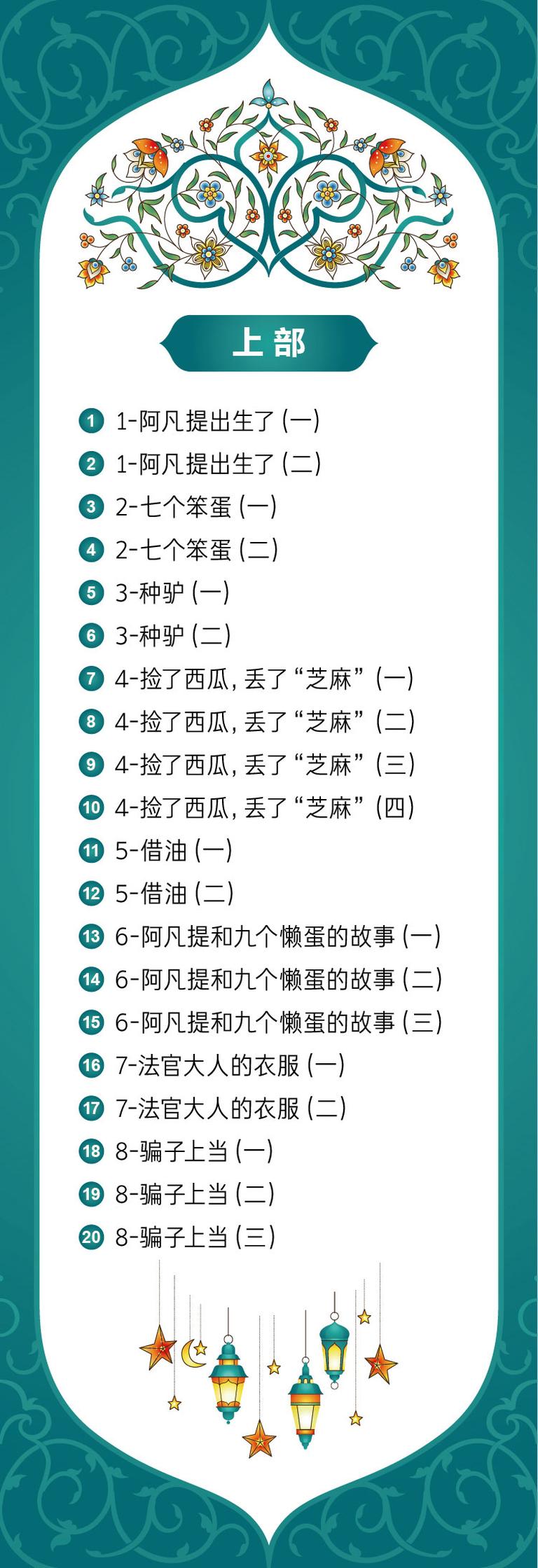 [图片6]-儿童文学《阿凡提的故事|李扬主讲|官方正版 上部》全23集MP3下载 阿凡提的故事|李扬主讲|官方正版 上部百度云网盘插图-幼教社 - 专业的幼儿早教资料下载基地