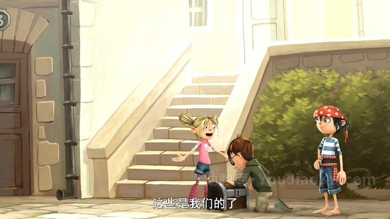 [图片5]-搞笑动画片《快乐的达文西小镇 The Pirates Next Door》全50集 国语中字 1080P/MP4/6.56G 动画片快乐的达文西小镇下载插图-幼教社 - 专业的幼儿早教资料下载基地