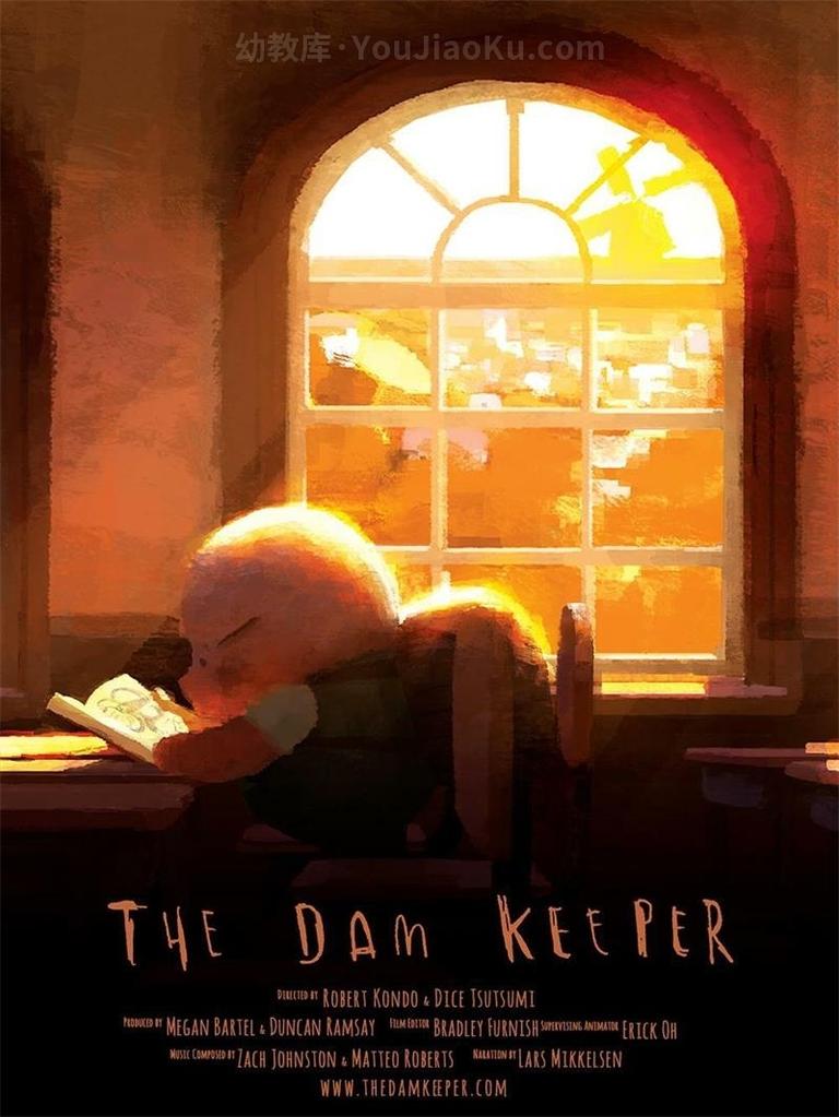 [图片1]-美国动画短片《守坝员 The Dam Keeper 2014》英语中英双字 720P/MP4/255M 动画片守坝员下载插图-幼教社 - 专业的幼儿早教资料下载基地