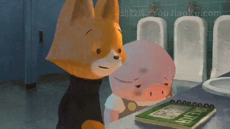 [图片4]-美国动画短片《守坝员 The Dam Keeper 2014》英语中英双字 720P/MP4/255M 动画片守坝员下载插图-幼教社 - 专业的幼儿早教资料下载基地