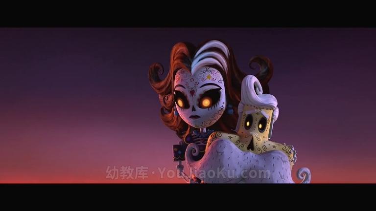 [图片4]-美国动画电影《生命之书 The Book of Life 2014》英语中英双字 720P/MP4/1.7G 动画片生命之书下载插图-幼教社 - 专业的幼儿早教资料下载基地