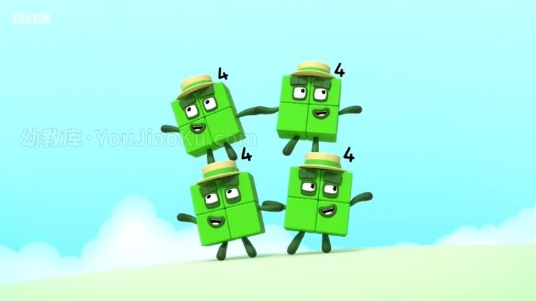 [图片4]-英文动画片《数字积木 Numberblocks》第四季全30集 英语英字 720P/MP4/3.77G 动画片数字积木全集下载插图-幼教社 - 专业的幼儿早教资料下载基地