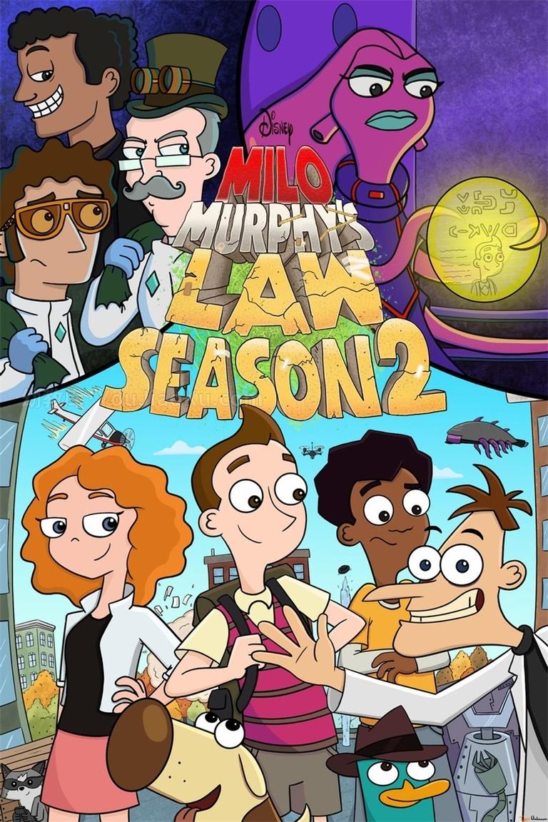 [图片1]-迪士尼动画片《迈罗·墨菲定律 Milo Murphy’s Law》第二季全20集 英语英字 1080P/MKV/12.20G 动画片迈罗·墨菲定律全集下载插图-幼教社 - 专业的幼儿早教资料下载基地