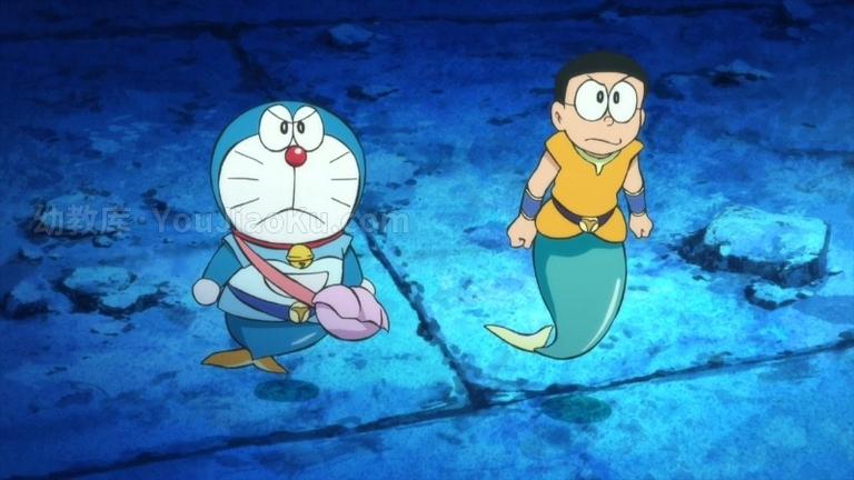 [图片2]-搞笑动画电影《哆啦A梦：大雄的人鱼大海战 Doraemon the Movie: Nobita’s Mermaid Legend》全1集 日语中字 720P/MKV/3.2G 动画片哆啦A梦全集下载插图-幼教社 - 专业的幼儿早教资料下载基地